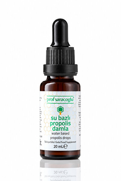 prof saracoğlu Su Bazlı Propolis Damla 20 ml | Sıvı Propolis | Takviye Edici ...