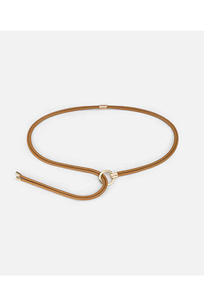 İpekyol Cord Belt with Round Metal Buckle