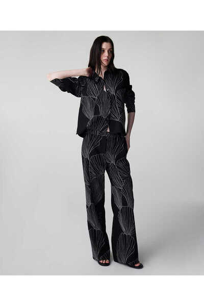 İpekyol Contrast embroidery pants
