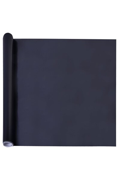 OEM Autocolant Mobila din Plastic Negru Rola 150x45cm - Hartie Autocolanta, O...