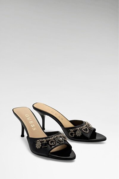 Guess Vanesy Logo Zincirli Sandaletler