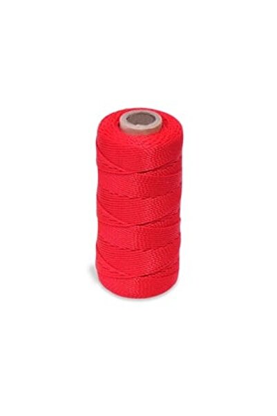 OEM Ghem Rosu cu Fir din Plastic 100m - Fire, Organizare-Curatare Casa
