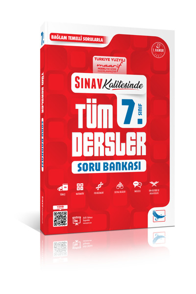 Sınav Yayınları Sınav Kalitesinde 7. Sınıf Tüm Dersler Soru Bankası (Maarif E...