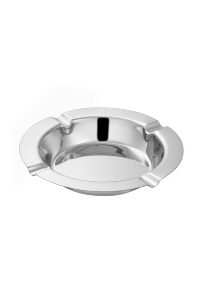 OEM Scrumiera de Inox Rotunda Argintie Ø12x2cm