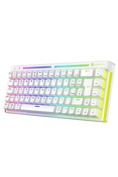 gameagle Nebula %65 Kompakt Red Switch 17 Mod RGB Mekanik Full Anti-Ghosting ...
