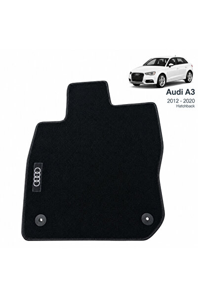 GenelTedarik Oto Halı Paspas Seti Audi A3 2012-2020 Hatchback Uyumlu Sline | ...