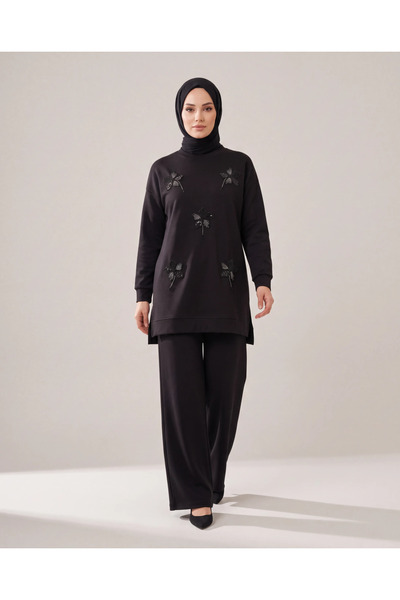 BURRASCA Embroidered Soft Textured Flexible Premium Suit