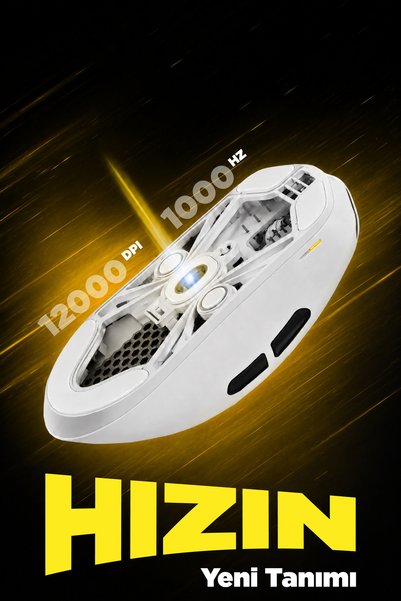 gameagle Iceberg Pixart3311 Şarjlı RGB 55gr 12800DPI [2.4Ghz-Bluetooth-Kablolu] Kablosuz Mouse Oyuncu Mouse
