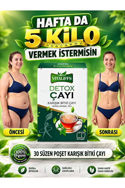Vitaliffs Kinoa Bitkisel Çay Hızlı Kilo Verdiren Göbek Eriten Zayıflama'ya Öz...
