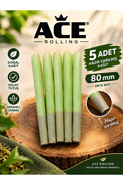 Genel Markalar ACE rolling orta boy 80mm yeşil 5 adet