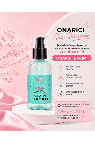 Pink Saç Dökülmelerini Önleyici Ve Zengin Yağ Içerikli Besleyici Saç Serumu