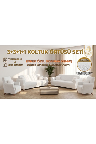 EJMEL bohem koltuk örtüsü BOHEM kumas çekyaT kılıfı kanepe örtüsü takımı 3-3-...