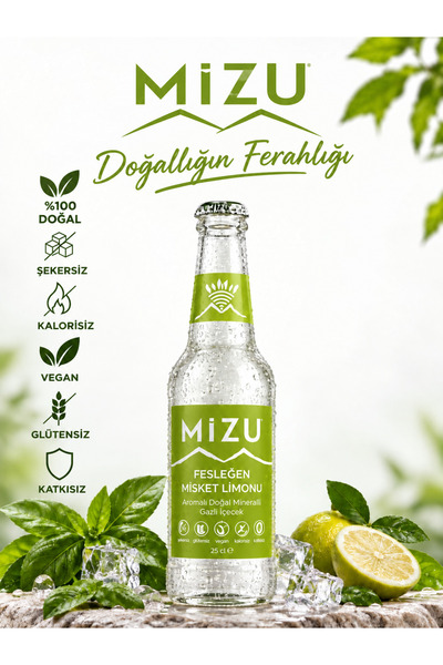 Mizu FESLEĞEN &MİSKET LİMON 6 LI PAKET