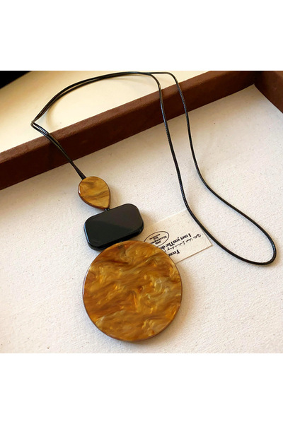 Choice1 style 1 Bohemian Vintage Smuding Geometric Pendant Necklaces for Wome...
