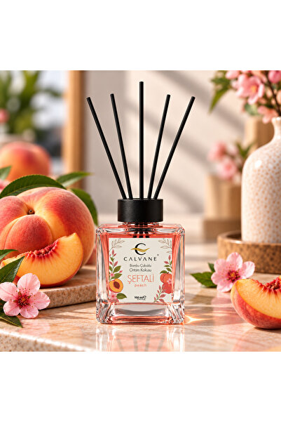 Calvane Perfume Calvane Bambu Çubuklu Oda Kokusu - Şeftali 100ml
