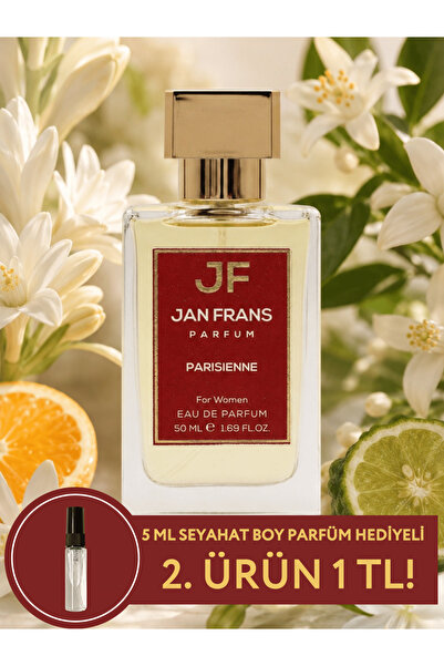 JF JAN FRANS Parisienne - Yasemin Portakal Çiçeği Çiçeksi Kokulu 50ml Kalıcı ...