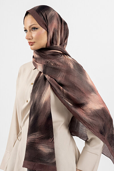 m moon scarf ' VALEUR ' DESENLİ BAMBU KRAŞ ŞAL , YÜKSEK KALİTE & YENİ SEZON ŞAL