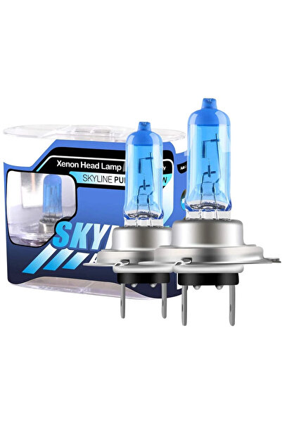Ruan Set 2 becuri Pegasus H7 Skyline Xenon Look auto-tec halogen putere 55W 1...