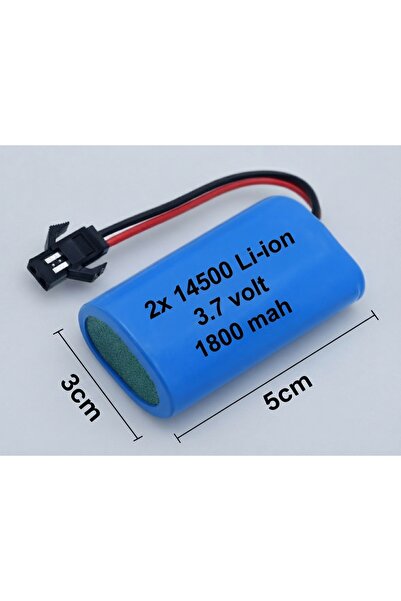 MAMSHOP Orion Marka 3.7 volt 1800 mah Uzaktan Kumandalı araba pili 14500 Li-o...
