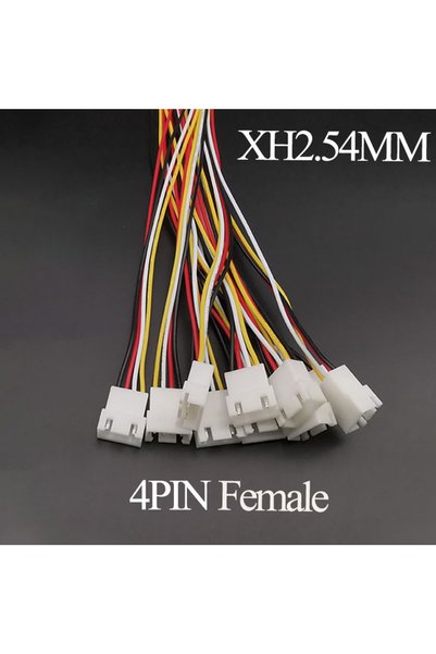 Choice3 4P Female 10PCS Micro JST XH 2.54 2P 3P 4P 5P 6PIN Male Female Plug C...