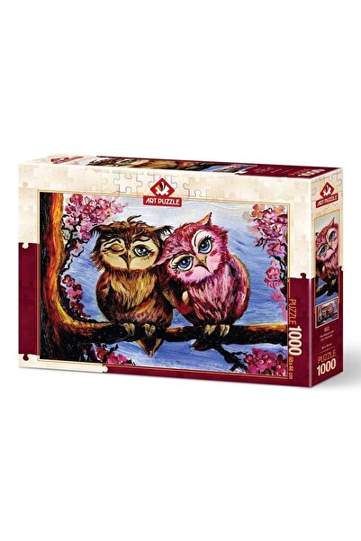 Art Puzzle Aşık Baykuşlar 1000 Parça Puzzle