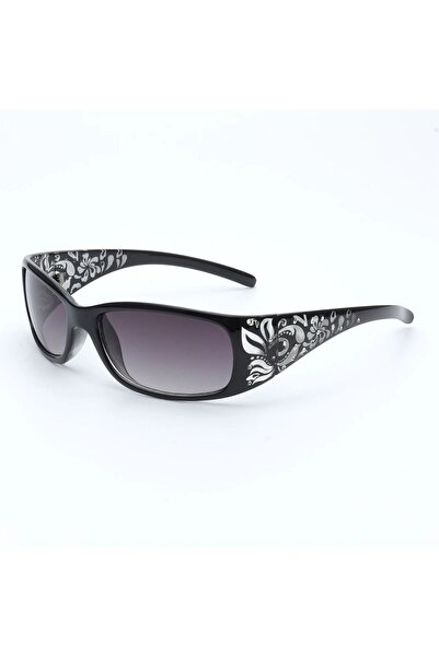 Choice GRAY Fashion New Y2K Ladies Pattern Relief Square Small Frame Sunglass...