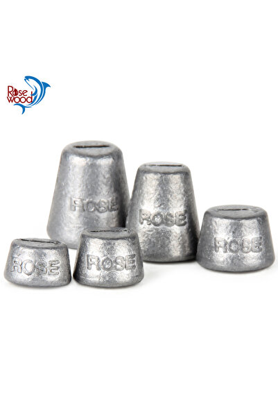 Choice 5g 8pcs Rosewood Sinker Weight 5g 7g 10g 15g 20g Multi Depth Screw Sys...