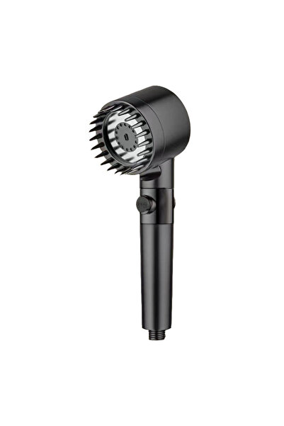 Choice5 black High Pressurized Filter Shower Head 3-mode Adjustable Spray wit...