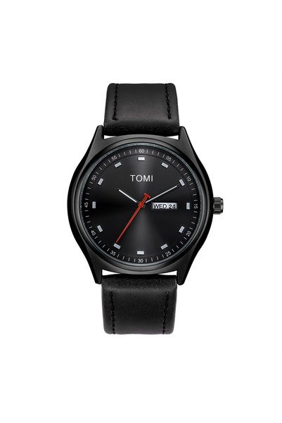 choice2 Black TOMI Minimalist Men's Watch Business Casual Men's And Women's Q...