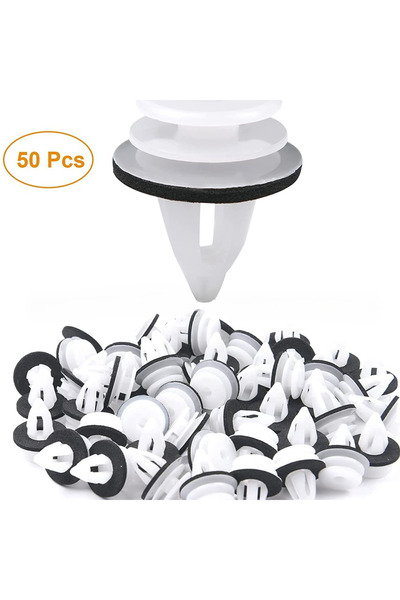 Choice 50Pcs Door Panel Card Trim Clips Fixing Rivets 51418224768 For BMW X1 ...