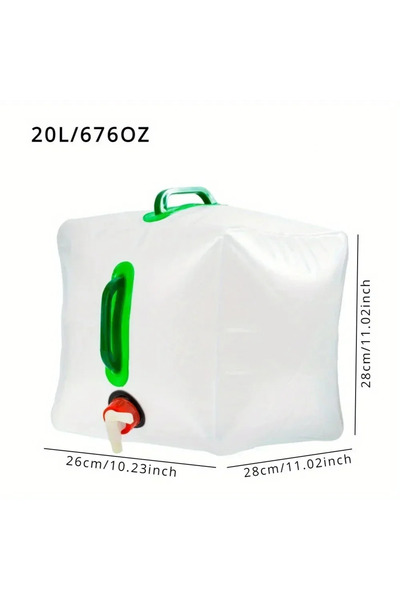 Choice 20L Outdoor Folding Water Bag Large Capacity Portable Water Bag Big Co...