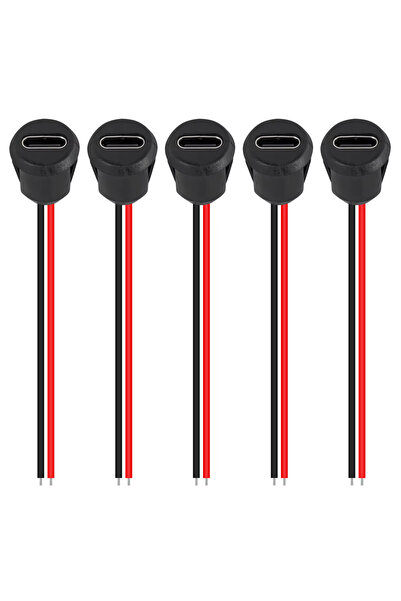 Choice 20PCS 5PCS Type-C Female 2 Pin Type-C Female Socket Connector Waterpro...