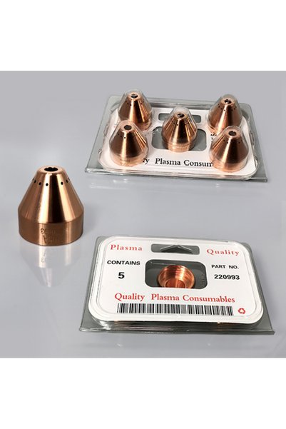 Choice 5PCs (220993) 65A/85A/105A Plasma Cutting Consumables Nozzle 220990 El...