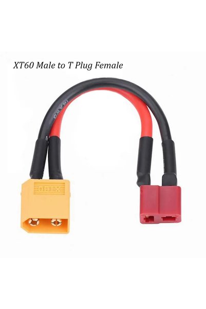 Choice3 5PCS XT60Male to T Female 1/5pcs XT60 To Deans T Plug Male/Female Ada...
