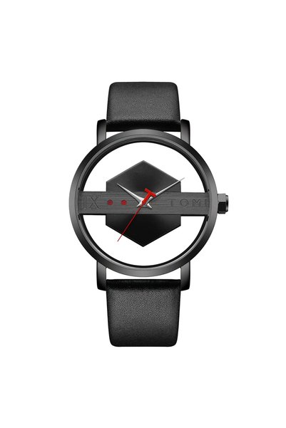Choice Black TOMI Fashionable and Minimalist Men's Leather Watch Strap Person...