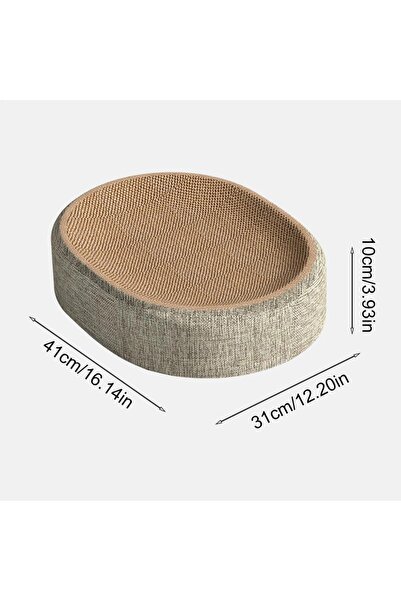 Choice 41cm 2in1 Cat Scratching Board Protect Furniture Grinding Claw Toys Ov...