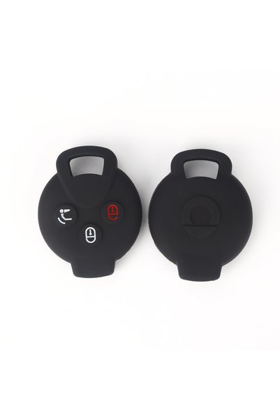 choice2 Black 1 PC Car Remote Key Silicone Case Protective Cover For Mercedes...