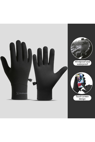 Choice L Black KoKossi Winter Waterproof Cycling Gloves Anti-Slip Thermal Glo...