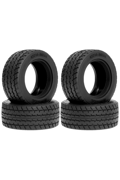 Choice 4pcs W226 4pcs 60D M-Grip Radial Tires 50684 Set for Tamiya M-Chassis ...