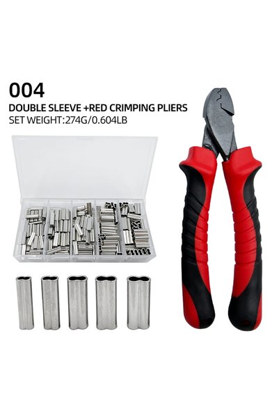 Choice RED SET-B ShareShark Lure Fishing Pliers Crimping Kit Fishing Pliers S...