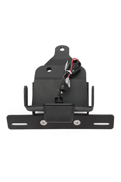 Choice black License Plate Holder LED Light For CFMOTO 450SR 450SS 450NK 250 ...