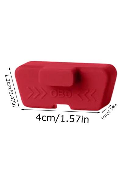 Choice B Silicone Car OBD Port Cover Waterproof Rust-proof OBD Port Lock Prot...