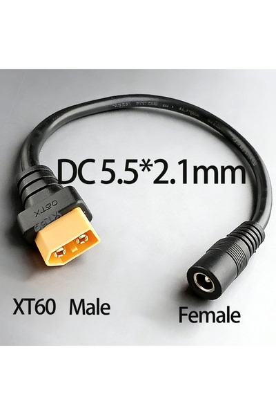 Choice4 Type 4 1PCModel Airplane Players XT60 Male And Female to DC5521/5.5*2...