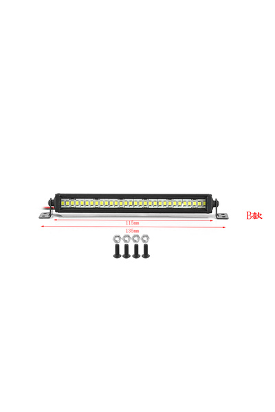 Choice شريط إضاءة LED 115 مم 55/75/95/115/135/215 مم لمصابيح السقف لسيارة Axi...