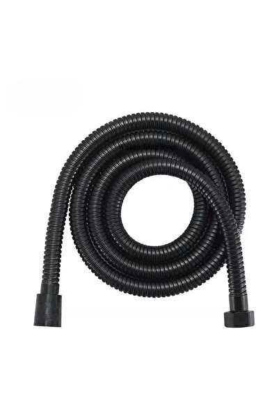 Choice 2m black Shower Hose Garden Water Hose Black Extension 1.5/2M Pipe Fle...
