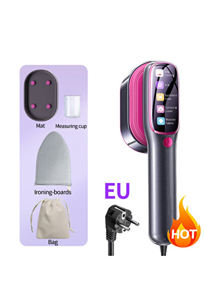 Choice1 EU Purple Board Bag New Model Professional Handheld Garment Steamer 1...