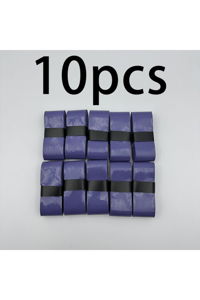 Choice Purple 10pcs 6/10-Piece Set of Badminton Grip Anti Slip Straps, Tennis...