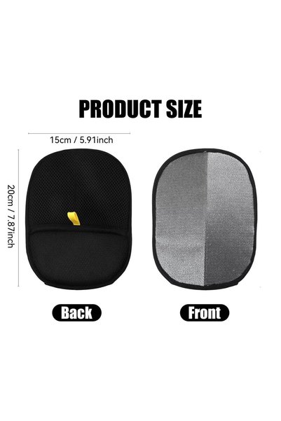 choice2 1PC black Pet Hair Removal Tool Reusable Static Removal Gloves, Doubl...