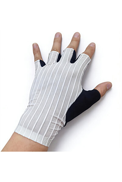 Choice S white BMAMBAS 2026 Half Finger Cycling Gloves Summer PORON XRD Aerod...