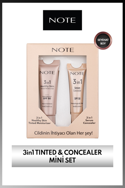 NOTE 3in1 Mini Set – Healthy Skin Tinted Moisturizer 10 + Serum Concealer 10